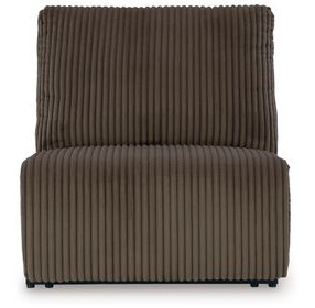 Top Tier Chocolate Armless Recliner