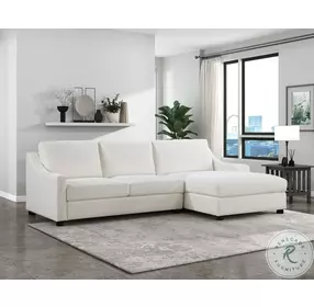 Zayden Ivory 2 Piece RAF Sectional