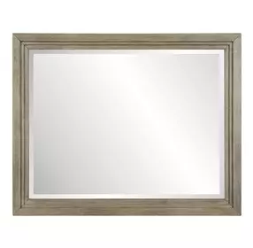 Haven Hills Camel Beige Rectangular Dresser Mirror