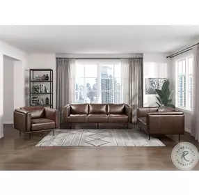 Soren Brown Living Room Set