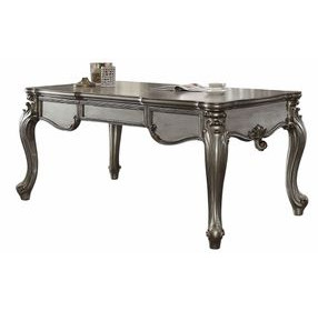 Versailles Antique Platinum 72" Executive Writing Desk