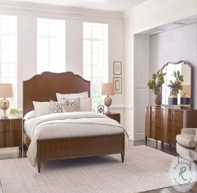 Vantage Warm Brown Carlisle Panel Bedroom Set