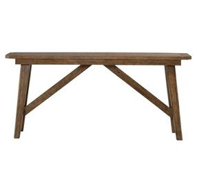 Cypress Grove Amber Brown Rectangular Sofa Table