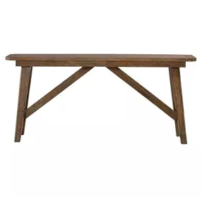 Carolina Park Amber Brown Rectangular Sofa Table