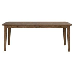 Cypress Grove Amber Brown 98" Extendable Rectangular Dining Table
