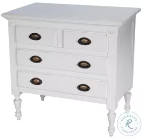 Masterpiece Easterbrook White Drawer Chest