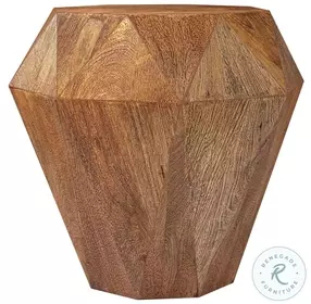 Jacinto Natural Octagonal Side Table