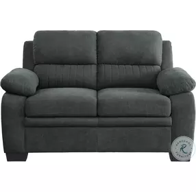 Holleman Dark Gray Loveseat
