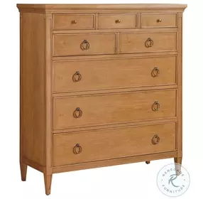 Laguna Light Nutmeg Heisler Drawer Chest by Barclay Butera