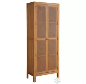 Laguna Light Nutmeg Surf Storage Cabinet by Barclay Butera