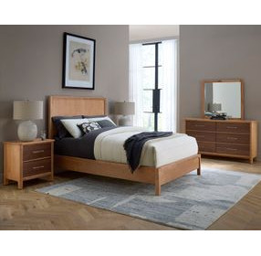 Nordhaven Clear Maple Panel Bedroom Set