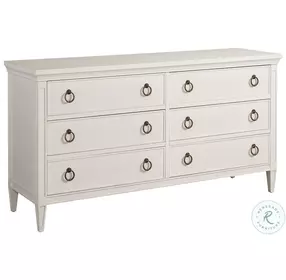 Laguna Linen White Hobie Double Dresser by Barclay Butera