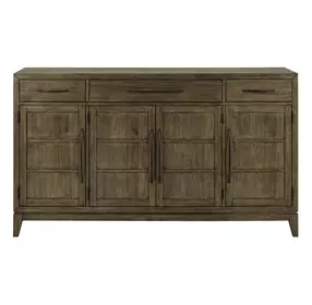 Lake House Harvest Brown 4 Door Buffet