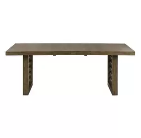 Lake House Harvest Brown 106" Extendable Rectangular Dining Table