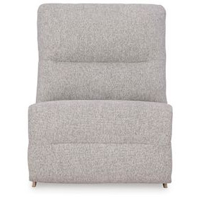 Acklen Place Pewter Performance Fabric Armless Chair
