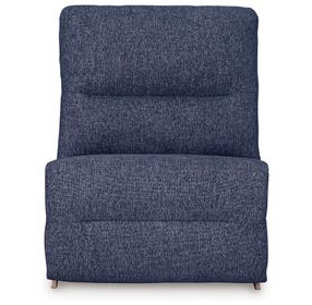 Acklen Place Navy Performance Fabric Armless Chair