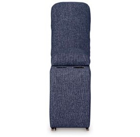 Acklen Place Navy Performance Fabric Console with Storage