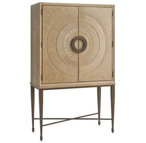 Hammond Brown 2 Doors Bar Cabinet