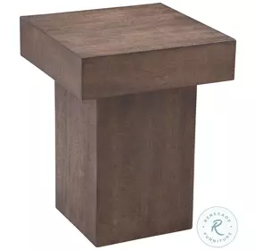 Padula Dark Brown Small End Table