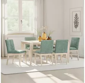 West End Natural Maple Extendable Rectangular Butterfly Leaf Dining Room Set
