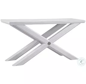 Nadine Bright White Console Table
