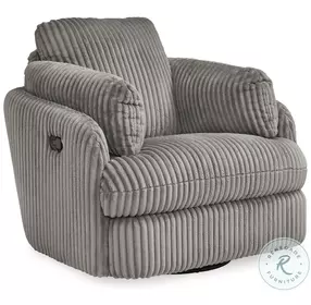 Tie Breaker Fog Swivel Glider Recliner