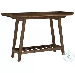 Ornelas Mango Brown Console Table