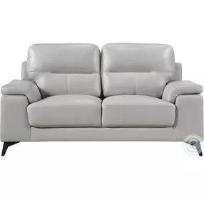 Mischa Silver Gray Loveseat