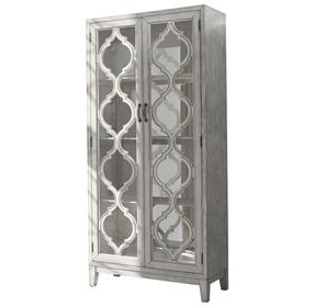 McKellen Antique White Tall Cabinet