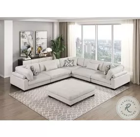 Tinley Beige 6 Piece Modular Sectional