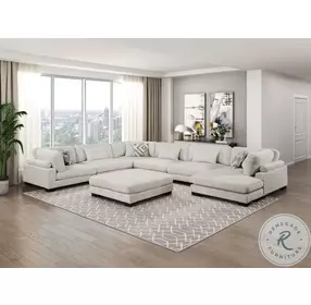 Tinley Beige 7 Piece Modular Sectional