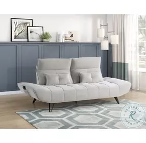 Quonsett Light Gray Adjustable Sofa