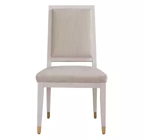 Harmony Pewter Upholstered Side Chair Set of 2