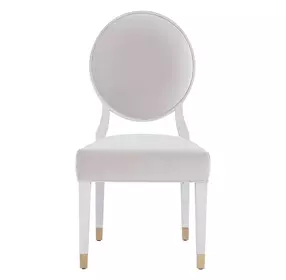 Harmony Diamond Pearl Upholstered Side Chair Set of 2