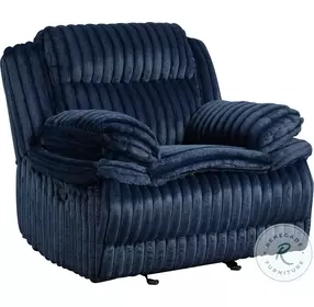 Goodland Blue Recliner