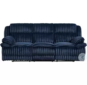 Goodland Blue Double Reclining Sofa