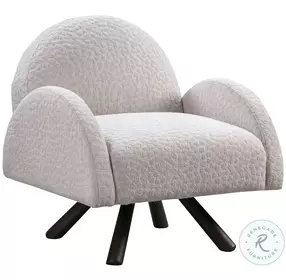 Myrtle Neutral Shell Performance Fabric Accent Chair