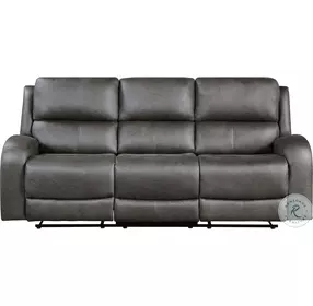 Pagosa Gray Double Reclining Sofa