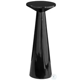 Yorick Polished Black Scatter Table