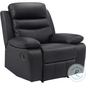Hancock Black Recliner