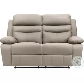 Hancock Latte Double Reclining Loveseat