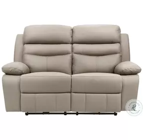 Hancock Latte Double Power Reclining Loveseat