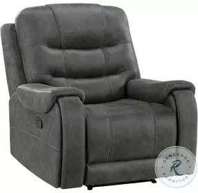 Oberon Dark Gray Recliner