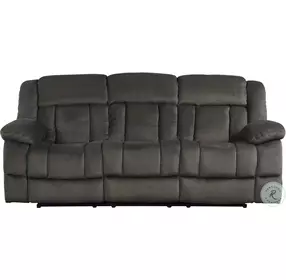 Laurelton Chocolate Double Reclining Sofa
