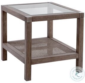 Calum Neutral Driftwood End Table