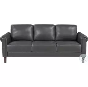 Holliston Dark Gray 79" Sofa