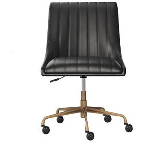 Ellsworth Bravo Black Upholstered Office Chair