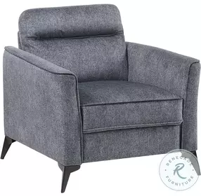 Tellot Dark Gray Accent Chair