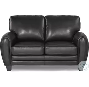 Rubin Black 62" Loveseat