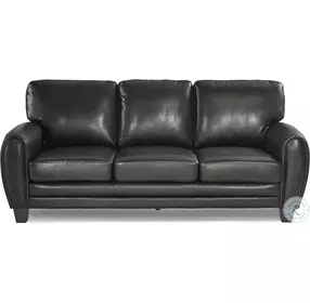 Rubin Black 85" Sofa